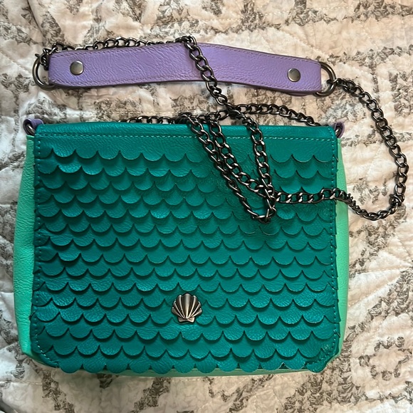 The Little Mermaid scaled crossbody purse - Picture 1 of 4